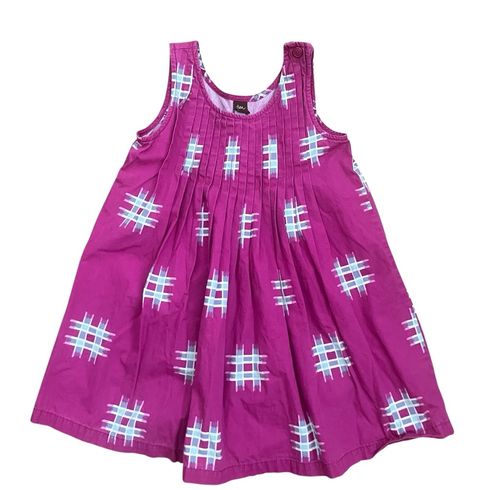 Tea Collection (5y) Mitsu Pleated Dress